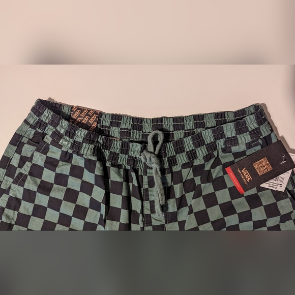 Vans range baggy tapered elastic waist jogger pants men's size M - Picture 4 of 10